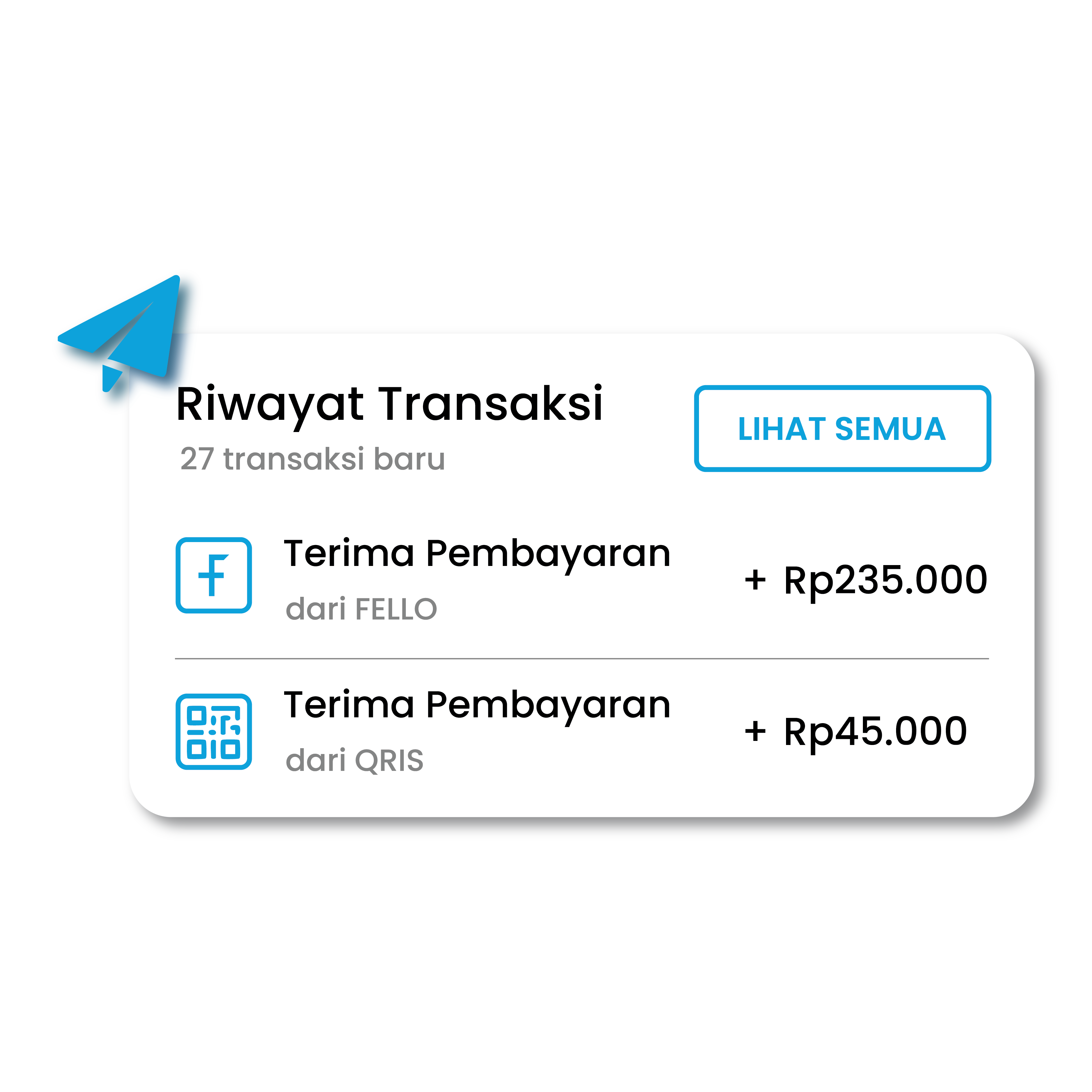 Uang Langsung Masuk ke Rekening Bank